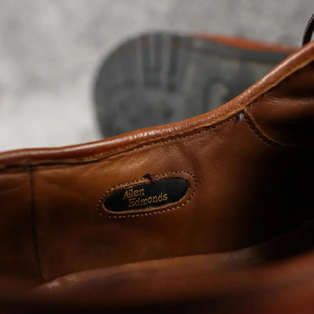 Allen Edmonds Men's‎ Size 9 Vintage Derby Leather Loafers Tan
